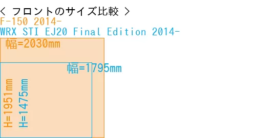 #F-150 2014- + WRX STI EJ20 Final Edition 2014-